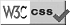 Validated CSS