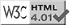Valid HTML Strict